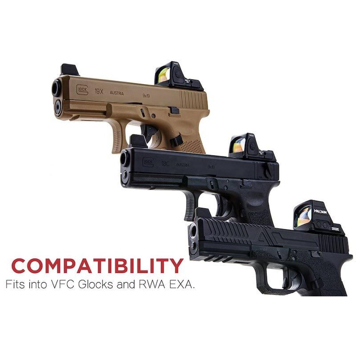 RWA GLOCK レッドドットプレート (RMR マウントベース) VFC GLOCK & EXA 用-AIRSOFT GOGO エアガン・サバゲー用品通販