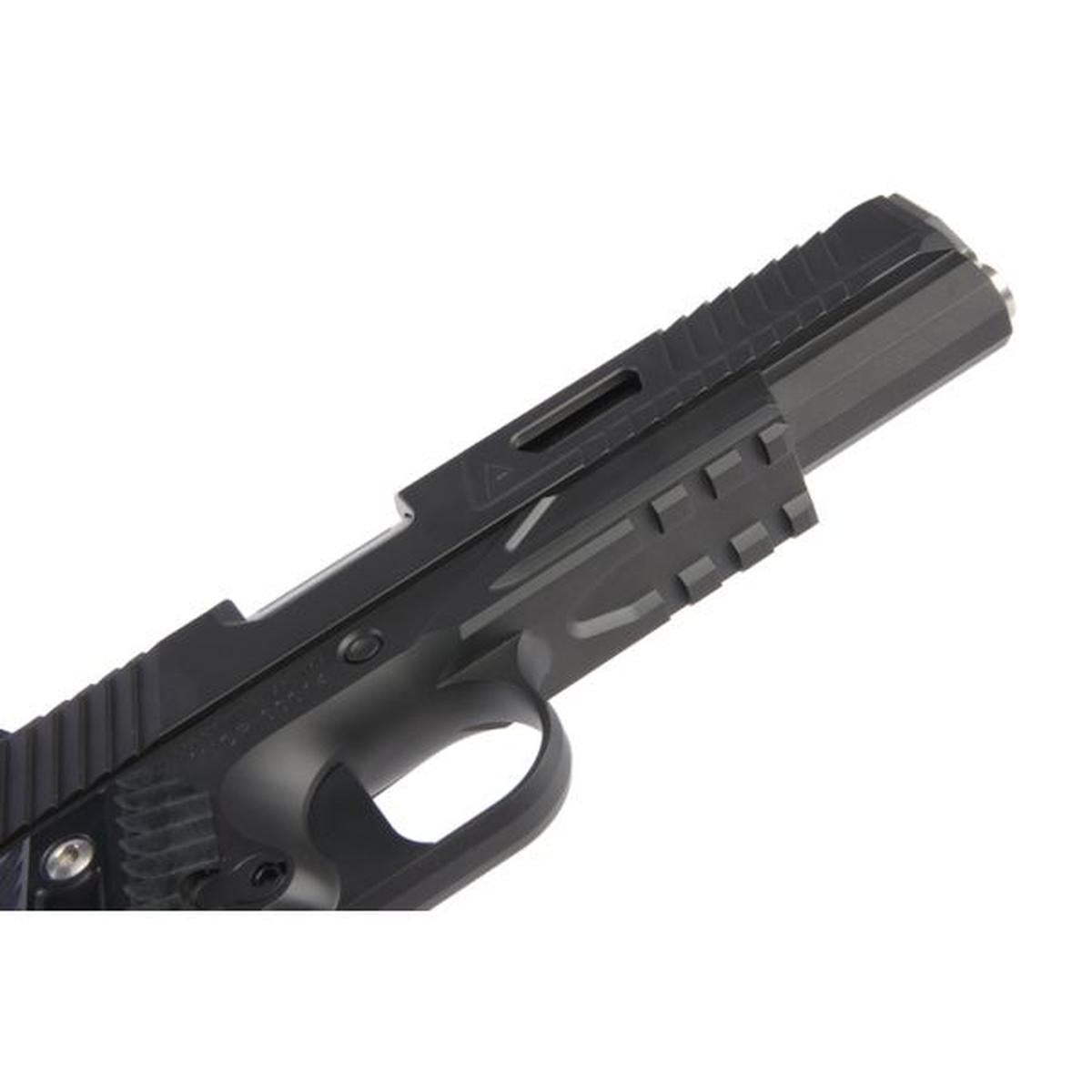RWA ナイトホーク カスタム AGENT 2 グリーン ガス エアガン ピストル - セラコート ブラック-AIRSOFT GOGO エアガン・サバゲー用品通販