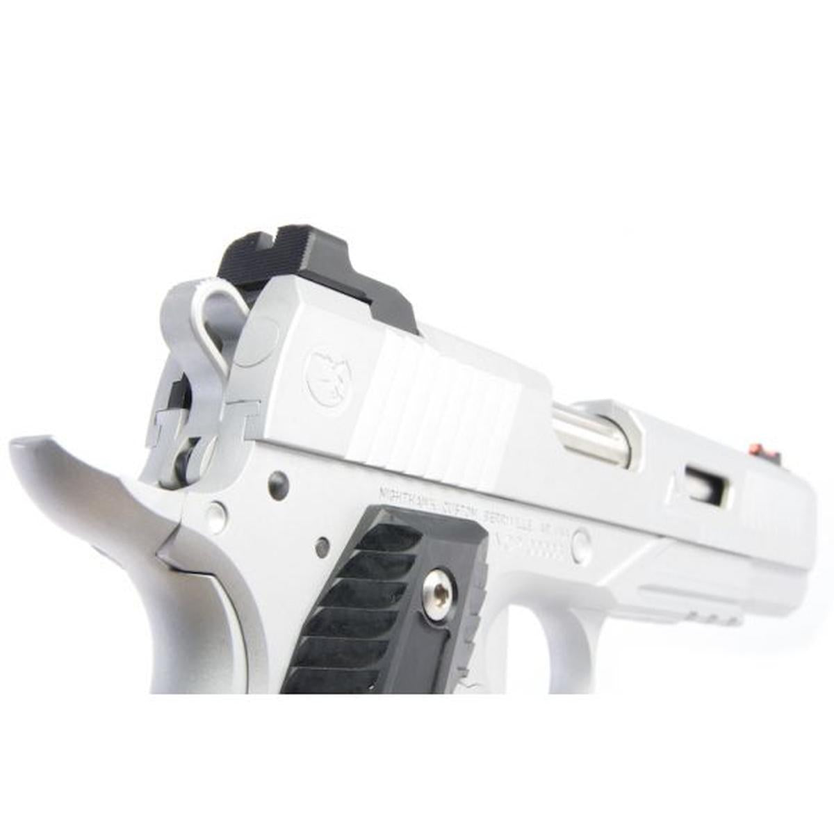 RWA ナイトホーク カスタム AGENT 2 グリーン ガス エアソフト ピストル - セラコート シルバー-AIRSOFT GOGO エアガン・サバゲー用品通販