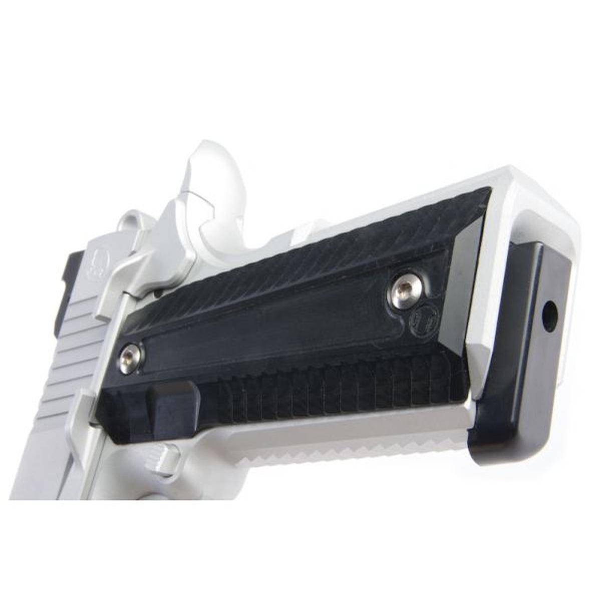 RWA ナイトホーク カスタム AGENT 2 グリーン ガス エアソフト ピストル - セラコート シルバー-AIRSOFT GOGO エアガン・サバゲー用品通販