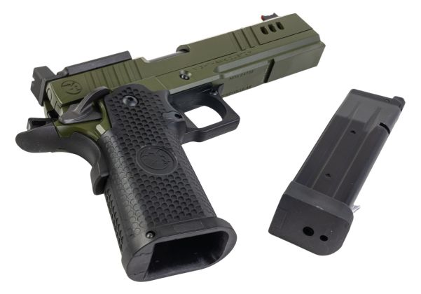 RWA ナイトホーク カスタム BDS9 ODグリーン GBB エアソフトピストル-AIRSOFT GOGO エアガン・サバゲー用品通販