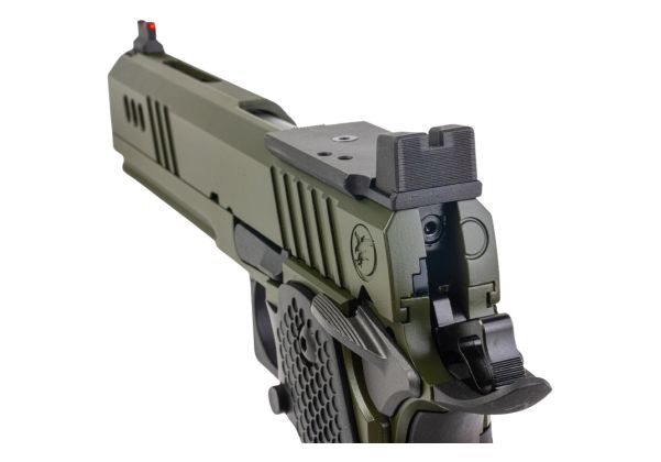 RWA ナイトホーク カスタム BDS9 ODグリーン GBB エアソフトピストル-AIRSOFT GOGO エアガン・サバゲー用品通販