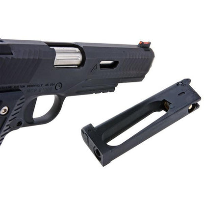 RWA ナイトホーク カスタム エージェント 2 CO2 エアソフト ピストル - ブラック (スチール バージョン)-AIRSOFT GOGO エアガン・サバゲー用品通販