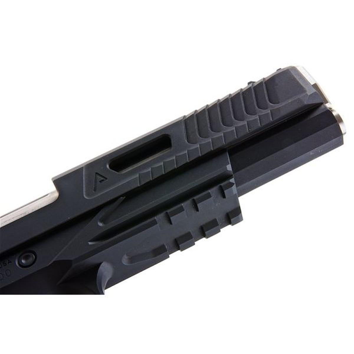 RWA ナイトホーク カスタム エージェント 2 CO2 エアソフト ピストル - ブラック (スチール バージョン)-AIRSOFT GOGO エアガン・サバゲー用品通販