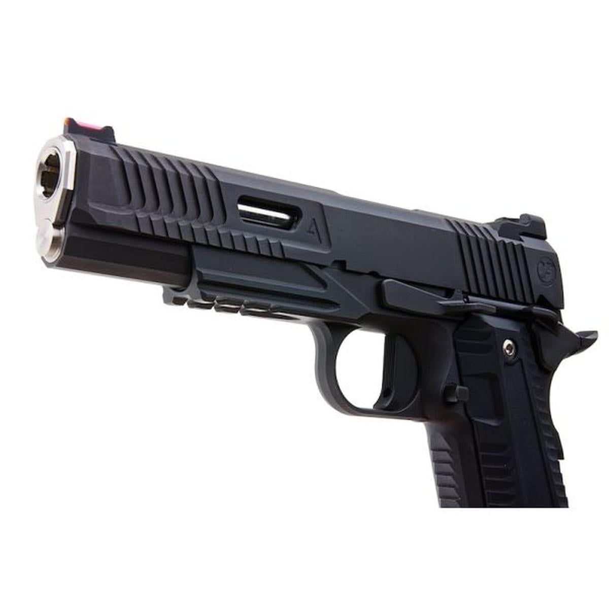 RWA ナイトホーク カスタム エージェント 2 CO2 エアソフト ピストル - ブラック (スチール バージョン)-AIRSOFT GOGO エアガン・サバゲー用品通販