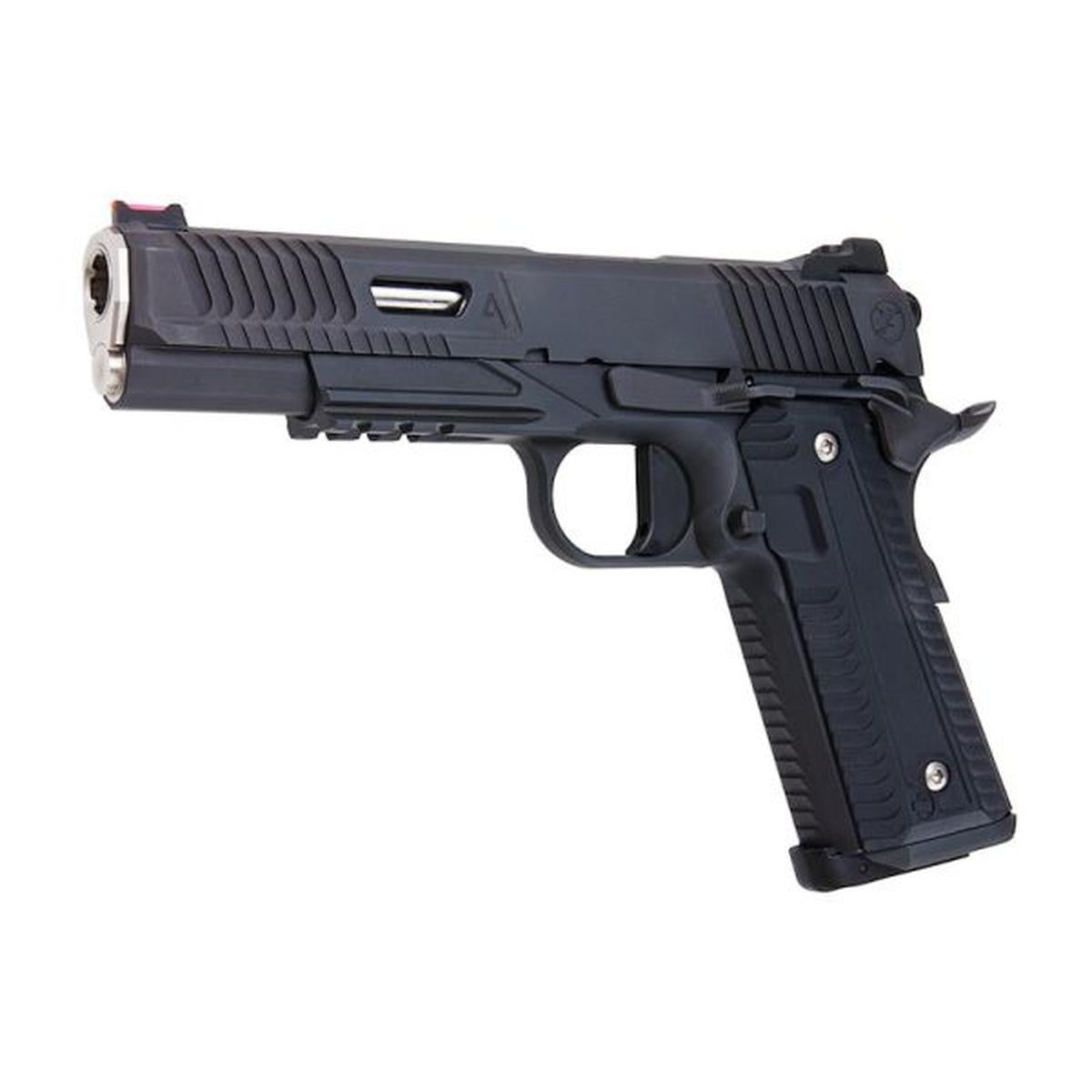 RWA ナイトホーク カスタム エージェント 2 CO2 エアソフト ピストル - ブラック (スチール バージョン)-AIRSOFT GOGO エアガン・サバゲー用品通販