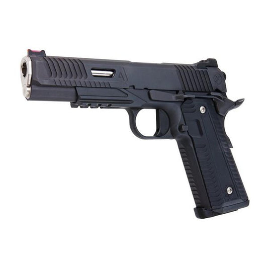 RWA ナイトホーク カスタム エージェント 2 CO2 エアソフト ピストル - ブラック (スチール バージョン)-AIRSOFT GOGO エアガン・サバゲー用品通販