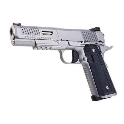 RWA ナイトホーク カスタム エージェント 2 CO2 エアソフト ピストル - ステンレス スチール バージョン-AIRSOFT GOGO エアガン・サバゲー用品通販
