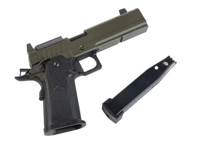 RWA ナイトホーク カスタム TRS コンプ - セラコート ODグリーン-AIRSOFT GOGO エアガン・サバゲー用品通販