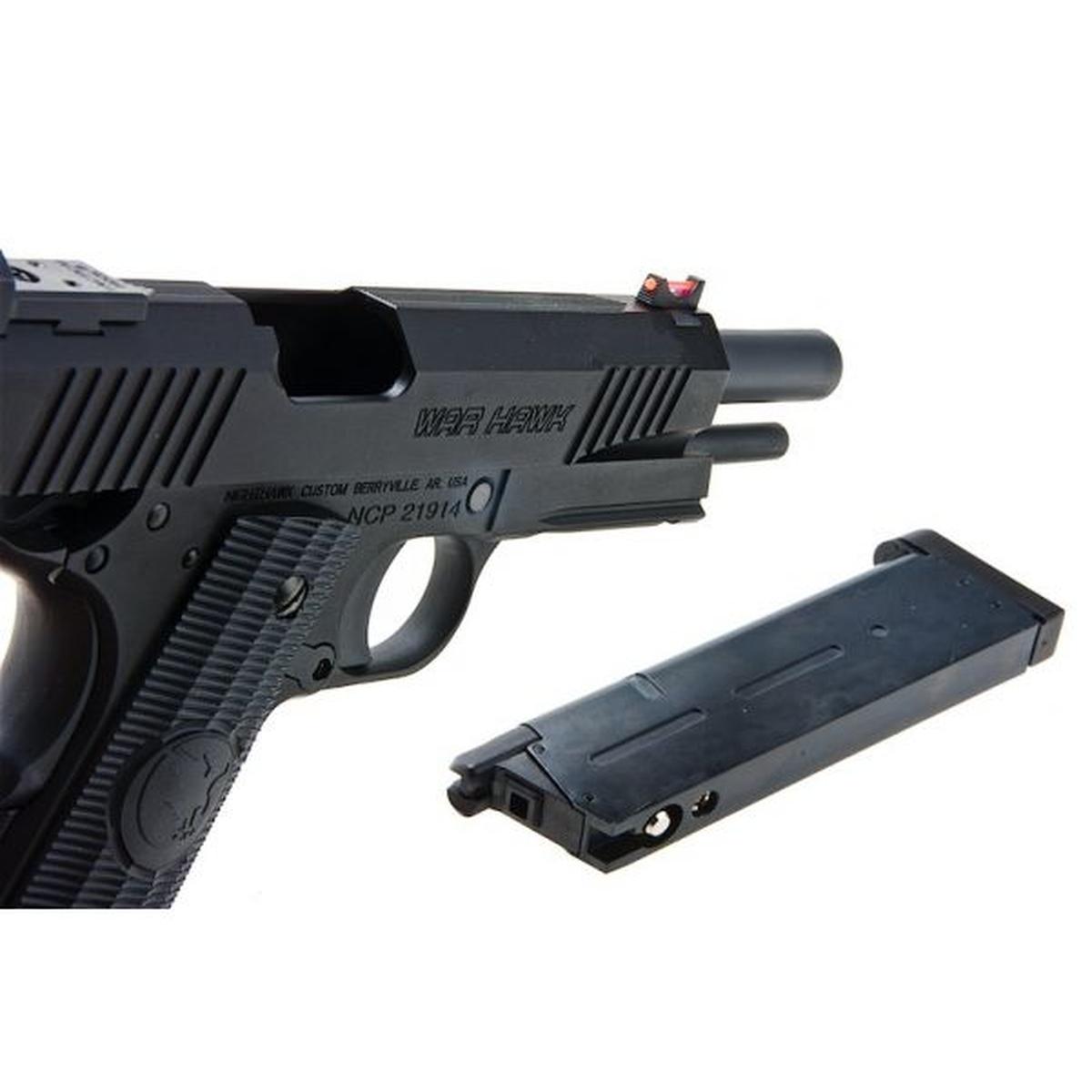 RWA ナイトホーク カスタム ウォー ホーク グリーン ガス エアソフト ピストル (特別版)-AIRSOFT GOGO エアガン・サバゲー用品通販