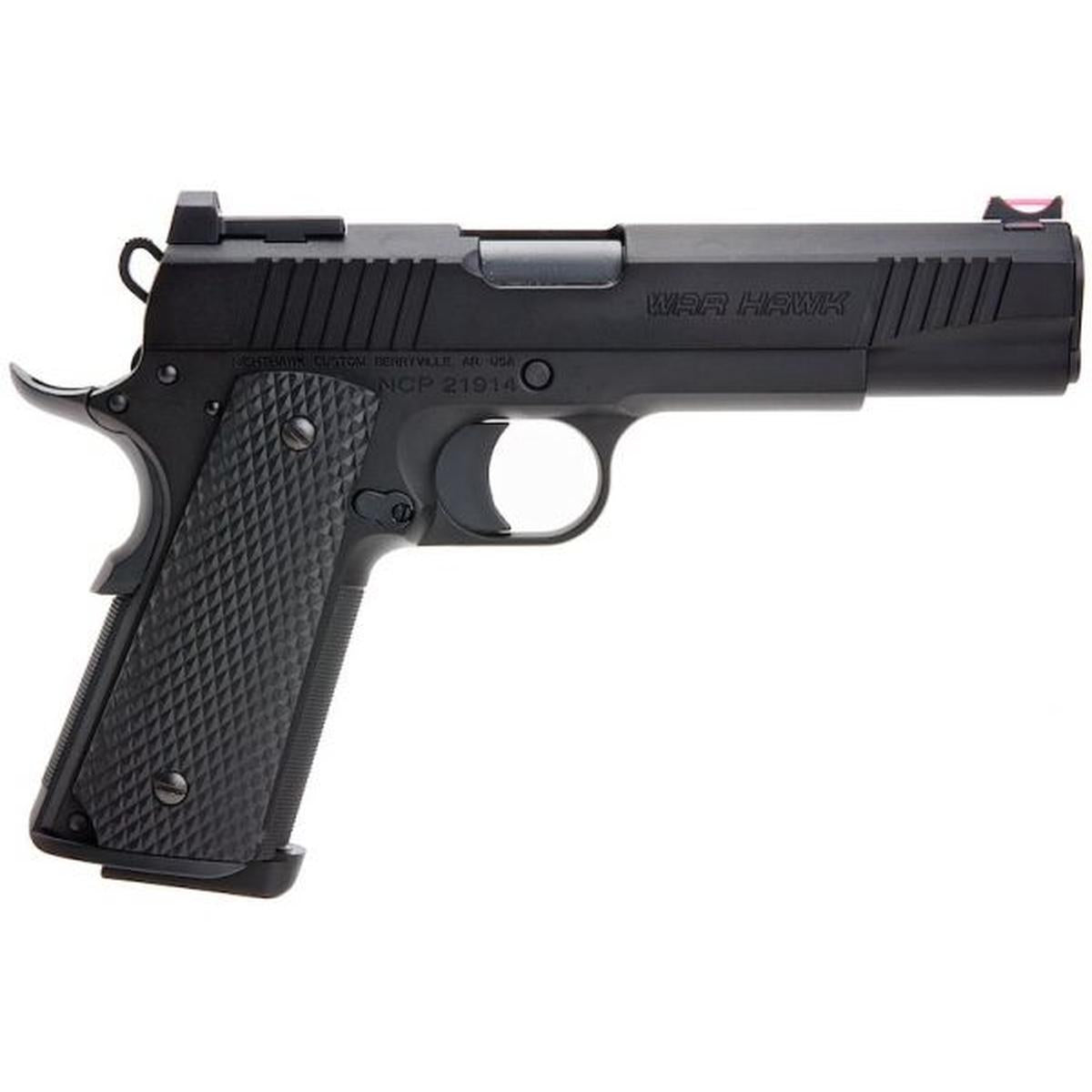 RWA ナイトホーク カスタム ウォー ホーク グリーン ガス エアソフト ピストル (ノンレール バージョン)-AIRSOFT GOGO エアガン・サバゲー用品通販