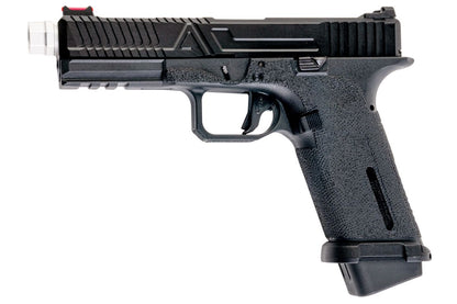 RWC Agency Arms EXA GBB エアソフトピストル（ミッドライン 銀(ぎん) ス赤バレル）-AIRSOFT GOGO エアガン・サバゲー用品通販