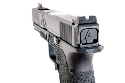 RWC Agency Arms EXA GBB エアソフトピストル（ミッドライン 銀(ぎん) ス赤バレル）-AIRSOFT GOGO エアガン・サバゲー用品通販