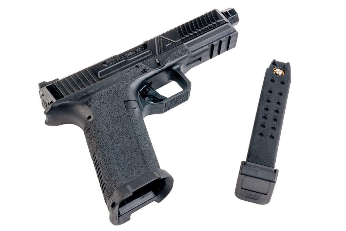 RWC Agency Arms EXA GBB エアソフトピストル（ミッドライン ブラック ス赤バレル）-AIRSOFT GOGO エアガン・サバゲー用品通販