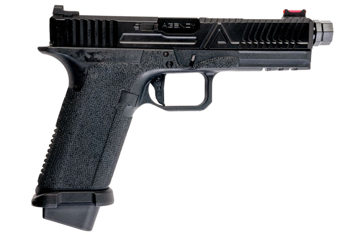 RWC Agency Arms EXA GBB エアソフトピストル（ミッドライン ブラック ス赤バレル）-AIRSOFT GOGO エアガン・サバゲー用品通販