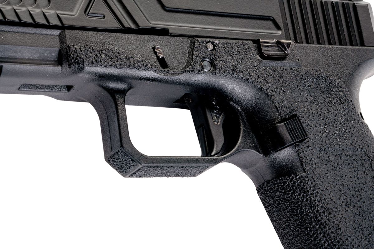 RWC Agency Arms EXA GBB エアソフトピストル（ミッドライン ブラック ス赤バレル）-AIRSOFT GOGO エアガン・サバゲー用品通販