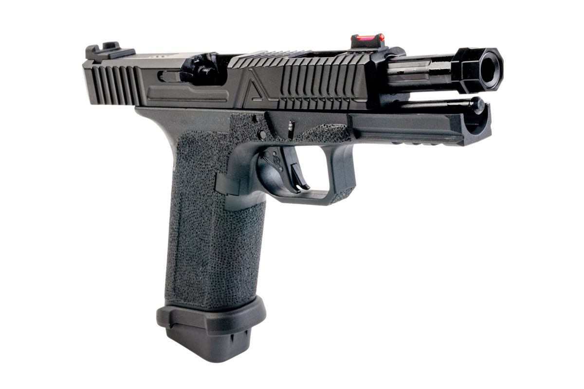 RWC Agency Arms EXA GBB エアソフトピストル（ミッドライン ブラック ス赤バレル）-AIRSOFT GOGO エアガン・サバゲー用品通販