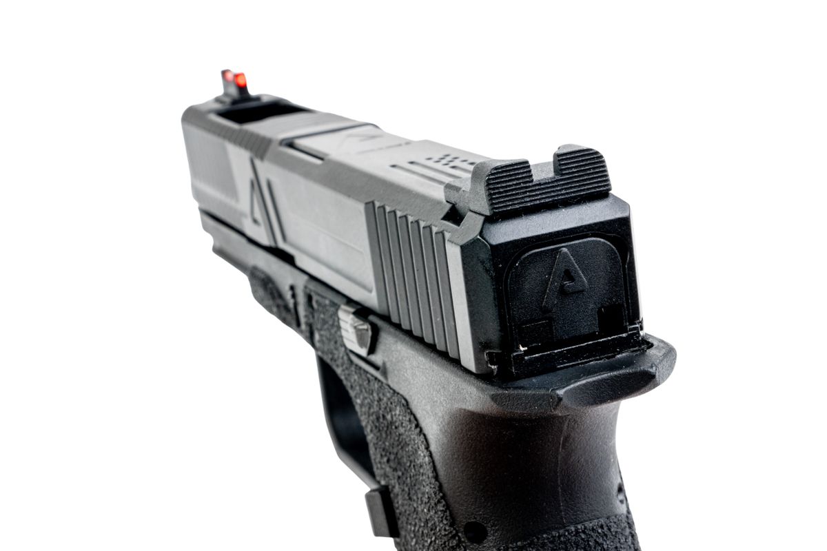 RWC Agency Arms EXA GBB エアソフトピストル（ミッドライン ブラック ス赤バレル）-AIRSOFT GOGO エアガン・サバゲー用品通販