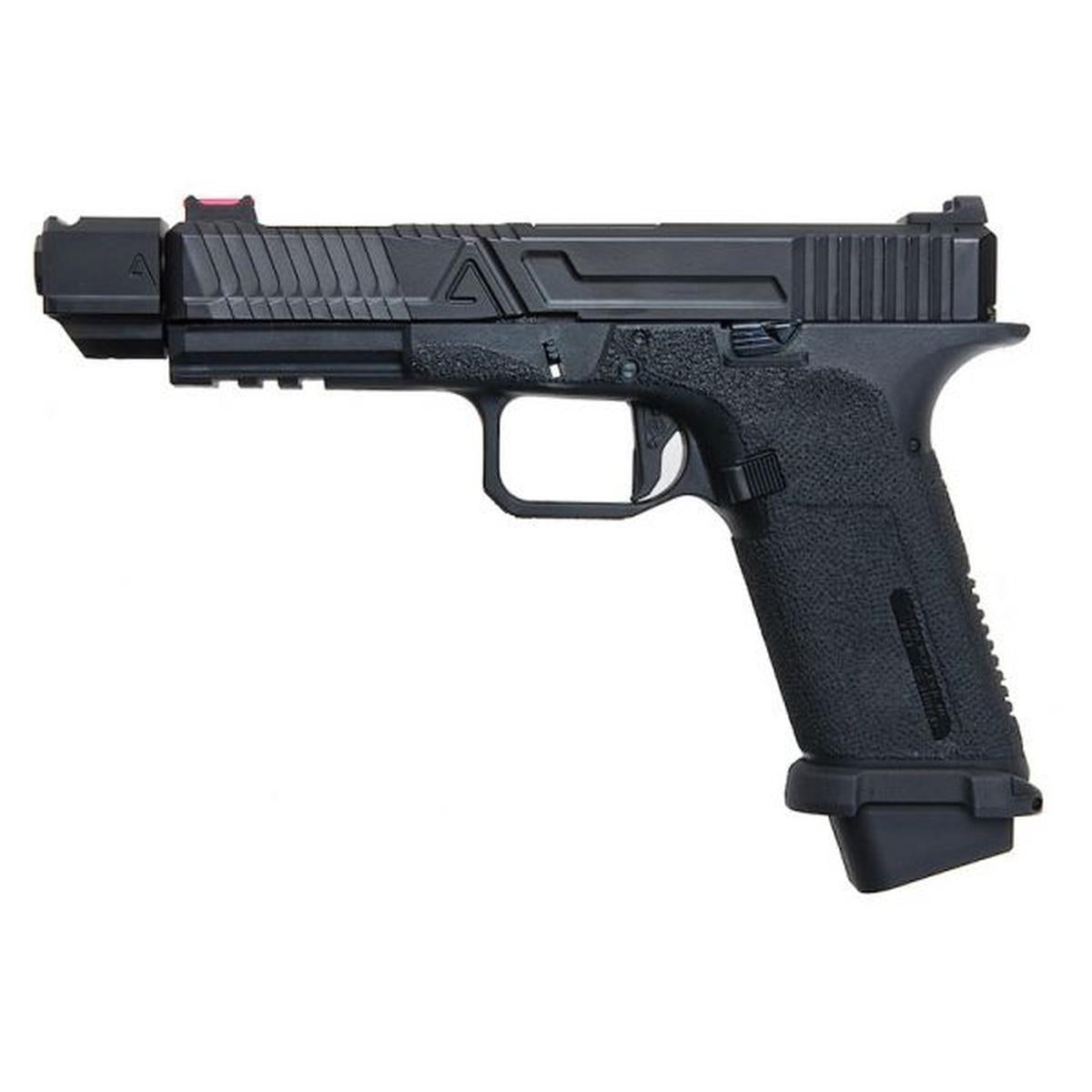 RWC AGENCY ARMS EXA グリーン ガス エアソフト ピストル - (417 コンペンセイター付きステンレススチールバレル - BK)-AIRSOFT GOGO エアガン・サバゲー用品通販