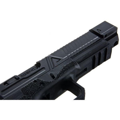 RWC AGENCY ARMS EXA グリーン ガス エアソフト ピストル - (417 コンペンセイター付きステンレススチールバレル - BK)-AIRSOFT GOGO エアガン・サバゲー用品通販