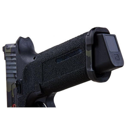 RWC AGENCY ARMS EXA グリーン ガス エアソフト ピストル (RONIN AGENCY ARMS ゴールド ミッドライン バレル エディション)-AIRSOFT GOGO エアガン・サバゲー用品通販