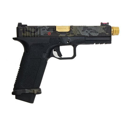 RWC AGENCY ARMS EXA グリーン ガス エアソフト ピストル (RONIN ゴールド バレル エディション)-AIRSOFT GOGO エアガン・サバゲー用品通販