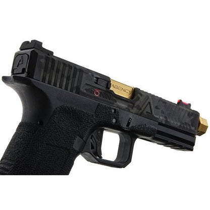 RWC AGENCY ARMS EXA グリーン ガス エアソフト ピストル (RONIN ゴールド バレル エディション)-AIRSOFT GOGO エアガン・サバゲー用品通販