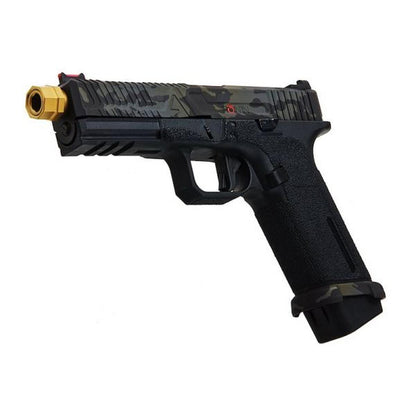 RWC AGENCY ARMS EXA グリーン ガス エアソフト ピストル (RONIN ゴールド バレル エディション)-AIRSOFT GOGO エアガン・サバゲー用品通販