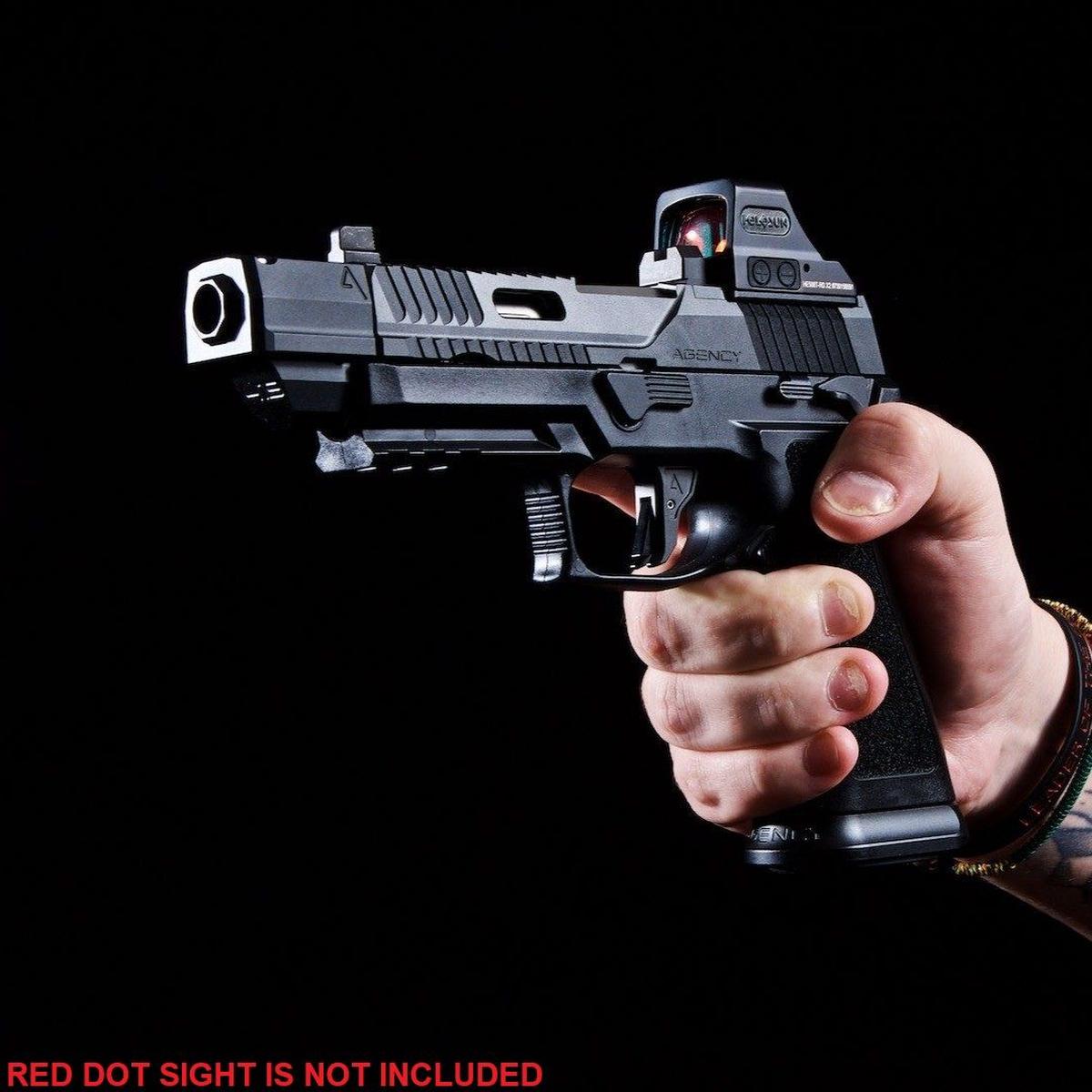RWC AGENCY ARMS SIG SAUER P320 PEACEKEEPER GBB ガス エアソフト ピストル - ブラック-AIRSOFT GOGO エアガン・サバゲー用品通販