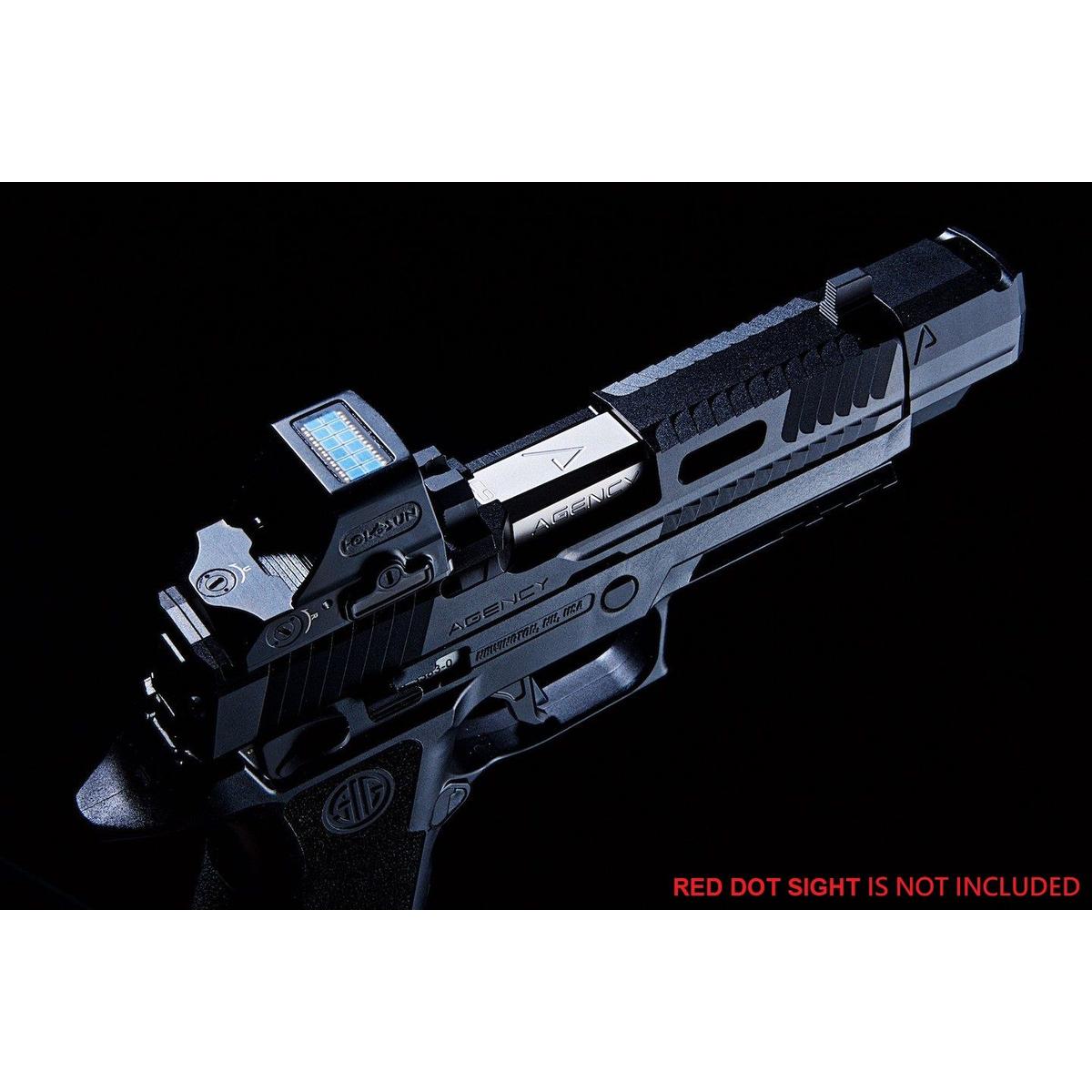 RWC AGENCY ARMS SIG SAUER P320 PEACEKEEPER GBB ガス エアソフト ピストル - ブラック-AIRSOFT GOGO エアガン・サバゲー用品通販