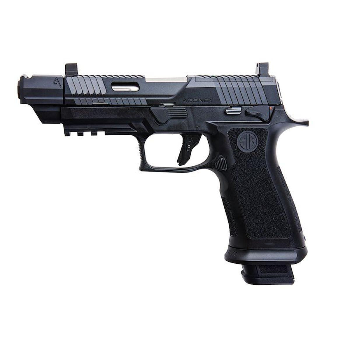 RWC AGENCY ARMS SIG SAUER P320 PEACEKEEPER GBB ガス エアソフト ピストル - ブラック-AIRSOFT GOGO エアガン・サバゲー用品通販