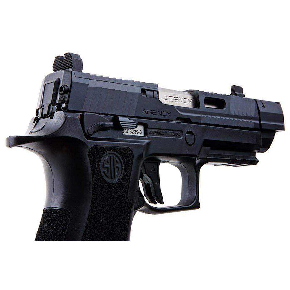 RWC AGENCY ARMS SIG SAUER P320 PEACEKEEPER GBB ガス エアソフト ピストル - ブラック-AIRSOFT GOGO エアガン・サバゲー用品通販