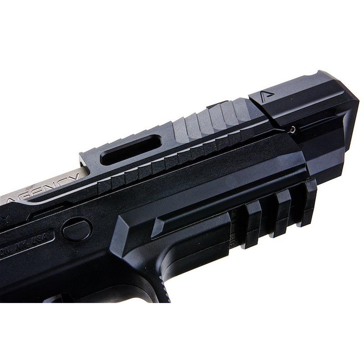 RWC AGENCY ARMS SIG SAUER P320 PEACEKEEPER GBB ガス エアソフト ピストル - ブラック-AIRSOFT GOGO エアガン・サバゲー用品通販