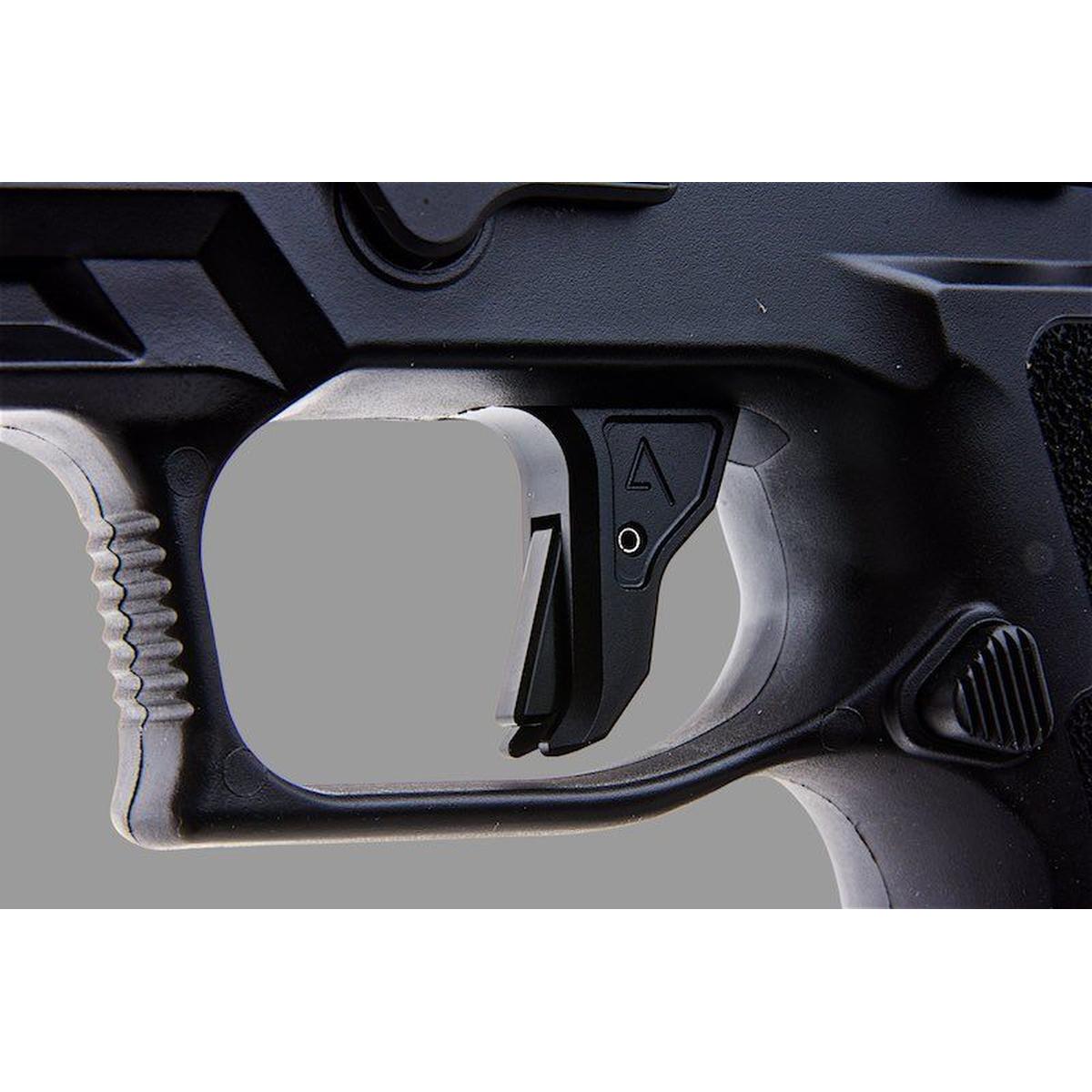 RWC AGENCY ARMS SIG SAUER P320 PEACEKEEPER GBB ガス エアソフト ピストル - ブラック-AIRSOFT GOGO エアガン・サバゲー用品通販
