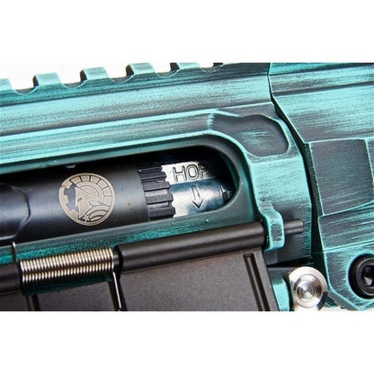 RWC バトル アームズ ディベロップメント 556-LW エアソフト AEG ライフル (UMI エディション) - セラコート ロビンの卵 ブルー バトルウォーン-AIRSOFT GOGO エアガン・サバゲー用品通販