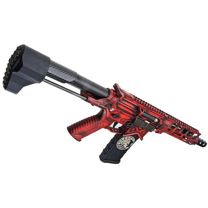 RWC バトル アームズ ディベロップメント SBR エアソフト AEG ライフル (リク エディション) - セラコート USMC レッド バトルウォーン-AIRSOFT GOGO エアガン・サバゲー用品通販