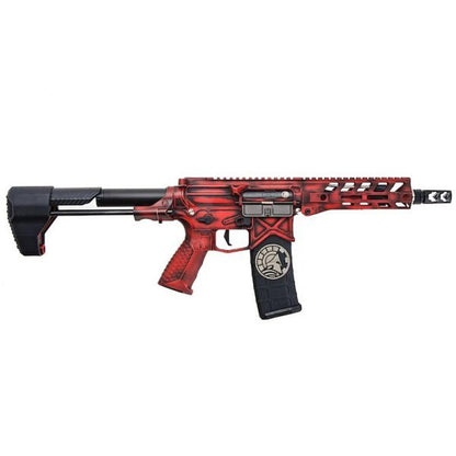 RWC バトル アームズ ディベロップメント SBR エアソフト AEG ライフル (リク エディション) - セラコート USMC レッド バトルウォーン-AIRSOFT GOGO エアガン・サバゲー用品通販