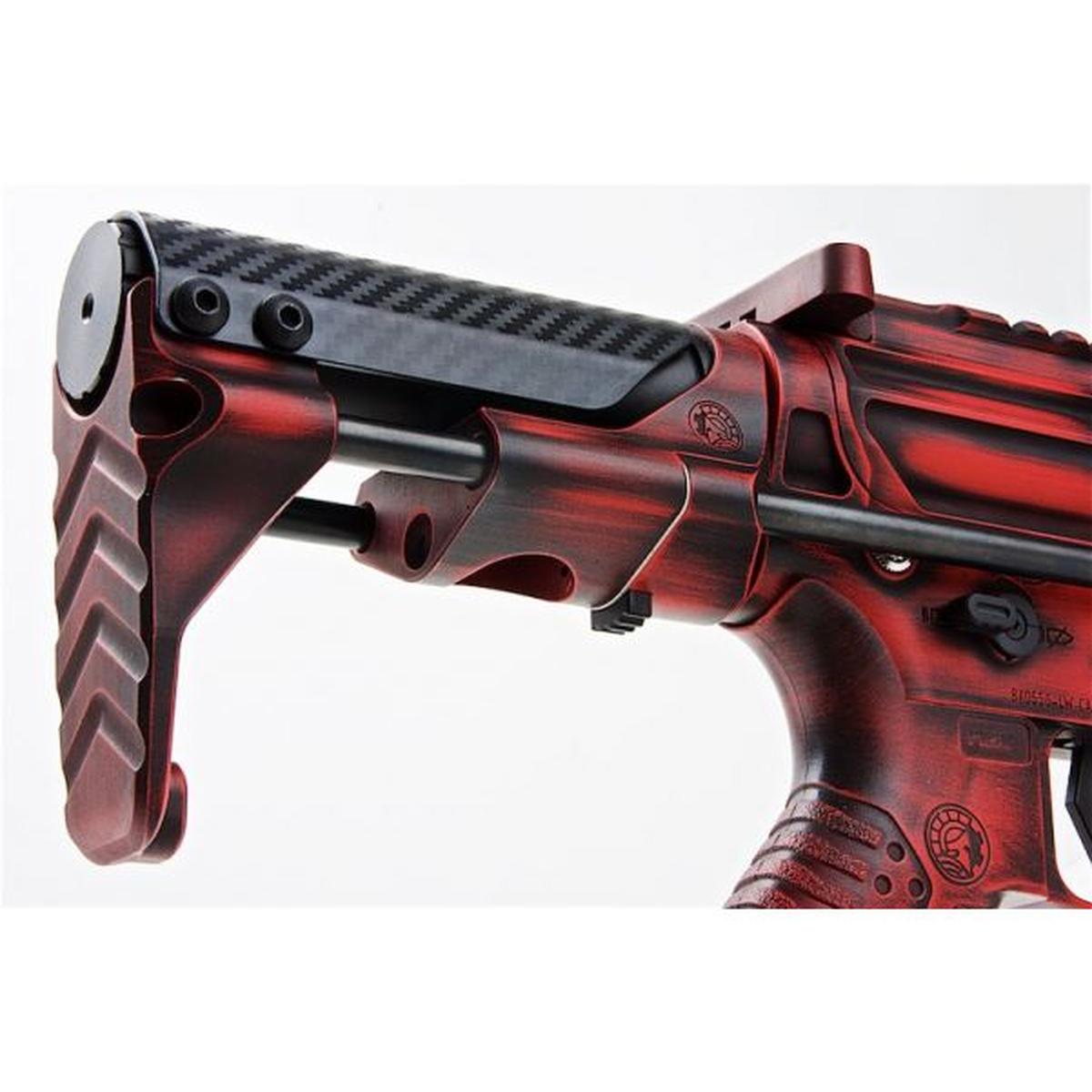 RWC バトル アームズ ディベロップメント SBR エアソフト AEG ライフル (リク エディション) - セラコート USMC レッド バトルウォーン-AIRSOFT GOGO エアガン・サバゲー用品通販