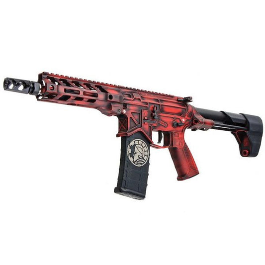 RWC バトル アームズ ディベロップメント SBR エアソフト AEG ライフル (リク エディション) - セラコート USMC レッド バトルウォーン-AIRSOFT GOGO エアガン・サバゲー用品通販