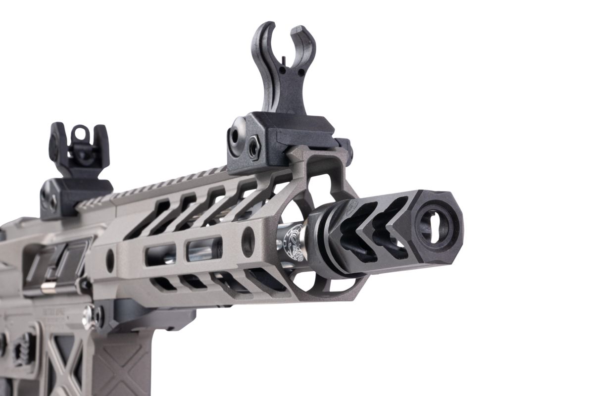 RWC BATTLE ARMS デベロップメント OIP スタイル SBR エアソフト M4 AEG ライフル - セラコート ステンレス-AIRSOFT GOGO エアガン・サバゲー用品通販