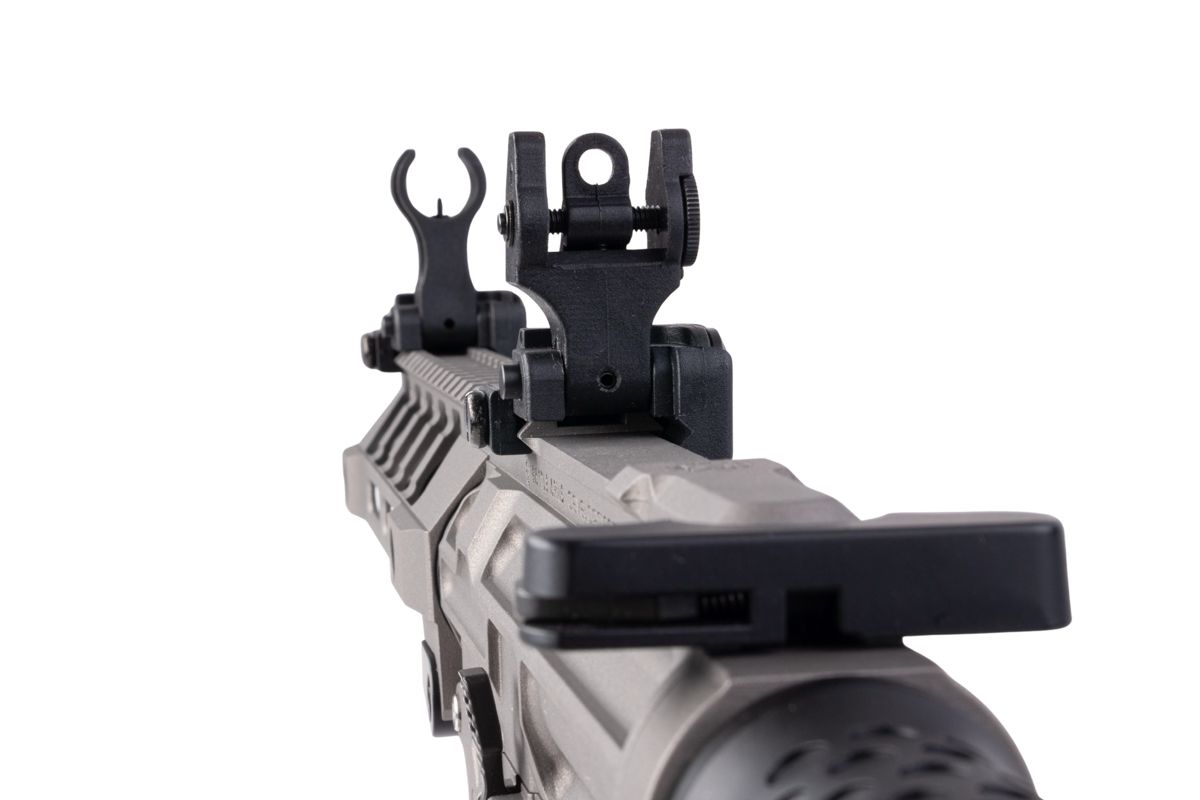 RWC BATTLE ARMS デベロップメント OIP スタイル SBR エアソフト M4 AEG ライフル - セラコート ステンレス-AIRSOFT GOGO エアガン・サバゲー用品通販