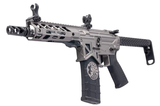 RWC BATTLE ARMS デベロップメント OIP スタイル SBR エアソフト M4 AEG ライフル - セラコート ステンレス-AIRSOFT GOGO エアガン・サバゲー用品通販