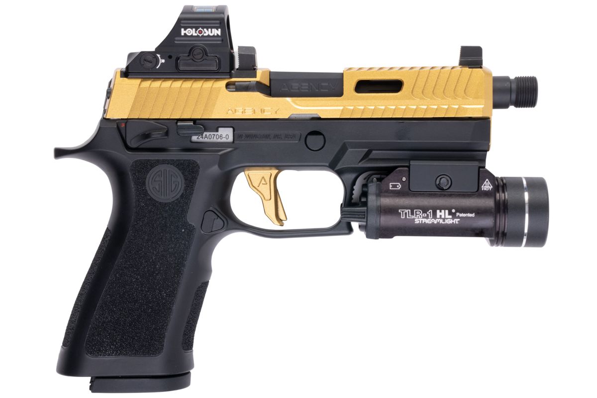 RWC エージェンシー アームズ SIG ザウアー P320 ピースキーパー GBB ガス エアソフト ピストル - セラコート 金(きん)-AIRSOFT GOGO エアガン・サバゲー用品通販