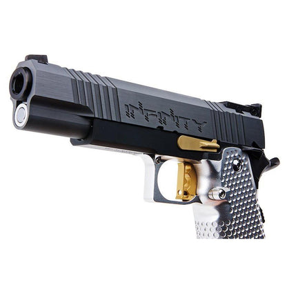 RWC HI CAPA 5.1 GBB エアソフト (インフィニティ スタイル) - ツートーン-AIRSOFT GOGO エアガン・サバゲー用品通販