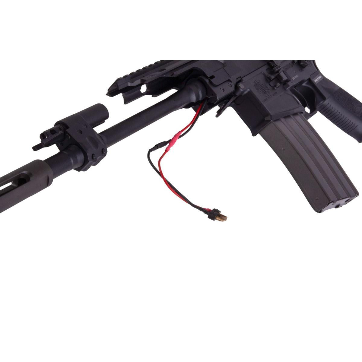 RWC カスタム SIG SAUER MCX VIRTUS SBR エアソフト AEG ライフル - ブラック (PERUN ハイブリッド ECU)-AIRSOFT GOGO エアガン・サバゲー用品通販