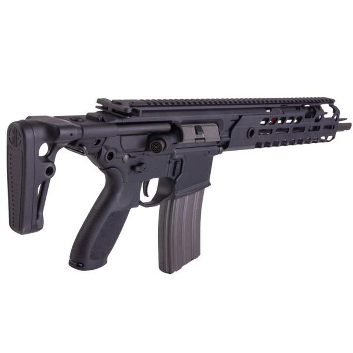 RWC カスタム SIG SAUER MCX VIRTUS SBR エアソフト AEG ライフル - ブラック (PERUN ハイブリッド ECU)-AIRSOFT GOGO エアガン・サバゲー用品通販