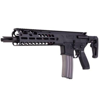RWC カスタム SIG SAUER MCX VIRTUS SBR エアソフト AEG ライフル - ブラック (PERUN ハイブリッド ECU)-AIRSOFT GOGO エアガン・サバゲー用品通販