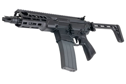 Salvo Precision MCX Rattler LT 6.75インチ MWS GBB エアソフトライフル - BK（ステンレススチールボルト）-AIRSOFT GOGO エアガン・サバゲー用品通販