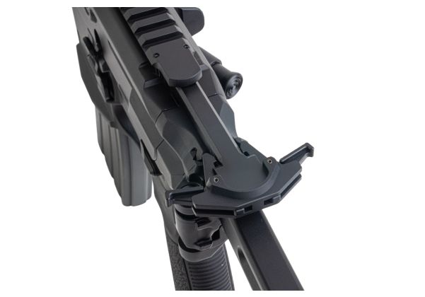Salvo Precision MWS MCX Virtus 5.56 GBB エアソフトガン - 11.5インチ (マーキングなし) - ブラック (ステンレススチールボルト)-AIRSOFT GOGO エアガン・サバゲー用品通販