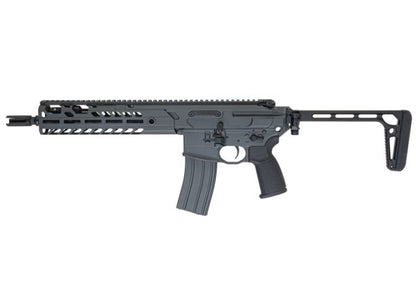 Salvo Precision MWS MCX Virtus 5.56 GBB エアソフトガン - 11.5インチ (マーキングなし) - グレー (ステンレススチールボルト)-AIRSOFT GOGO エアガン・サバゲー用品通販